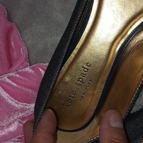 Kate Spade Denim Flats - Picture 3 of 6